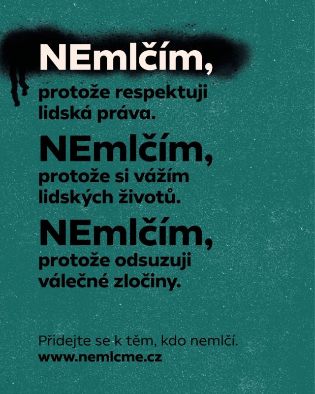 Za HaDivadlo přidáváme podpis k Výzvě za respektování lidských práv a životů v Gaze @nemlcme.cz

Stát na straně utlačovaných neznamená stát proti druhým. Znamená to stát za spravedlností. Mlčení tváří v tvář bezpráví není neutralita – je to spoluúčast.

#NEmlcme